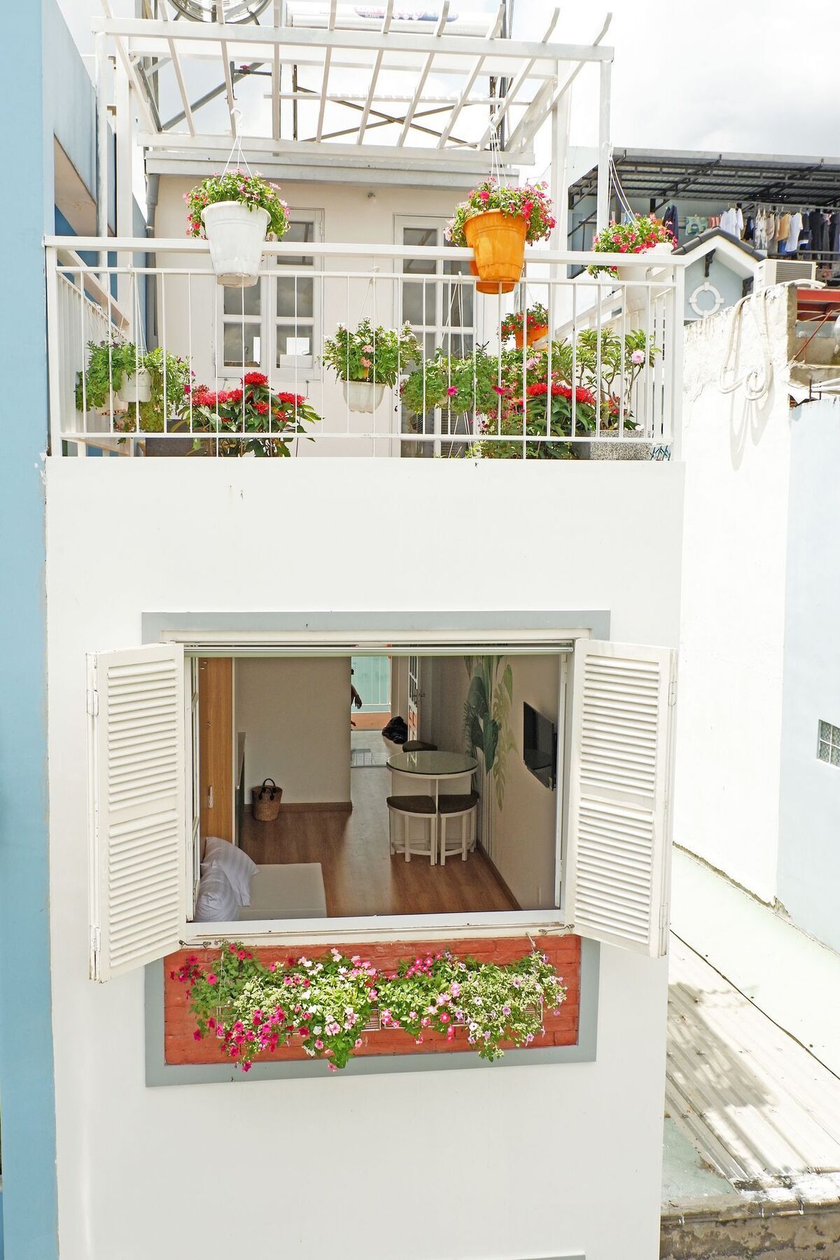 Ferienwohnung Saigon Corner House Ho-Chi-Minh-Stadt Exterior foto